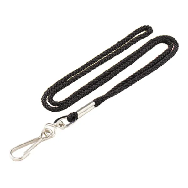 LANYARD  BLACK  25/PK