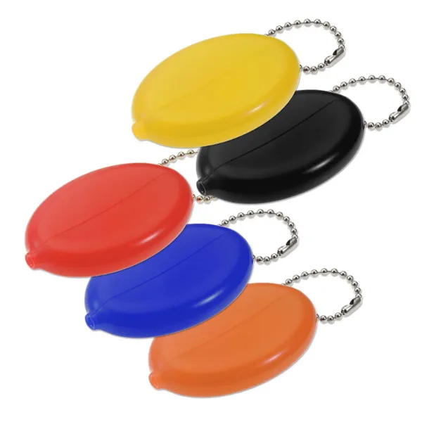 PLAS COIN HLDR W/BC  ASST  15/PK