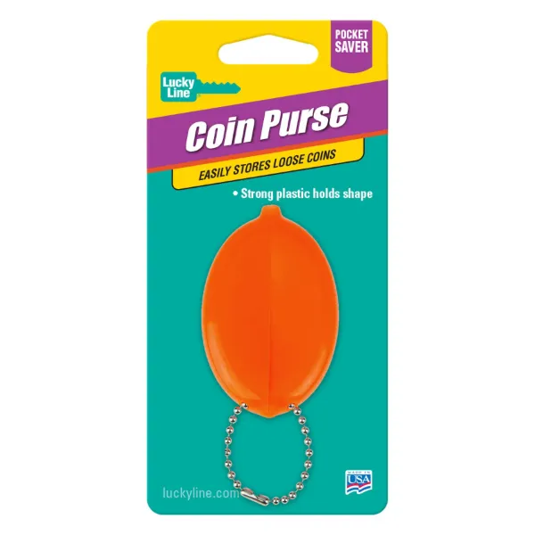 PLAS COIN HLDR W/BC  ASST  1/CD