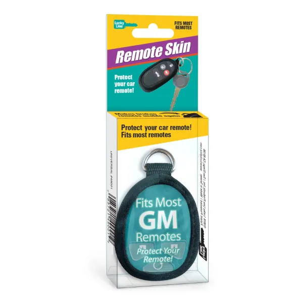 REMOTE SKIN  GM  BLACK  1/EACH