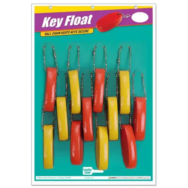 KEY FLOAT  W/B CHN  ASST  12ea/CD
