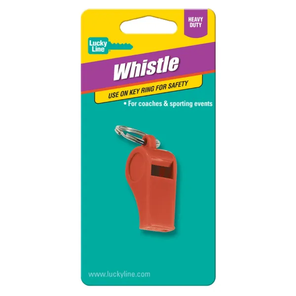 WHISTLE W/SKR  ASSORTED  1/CD