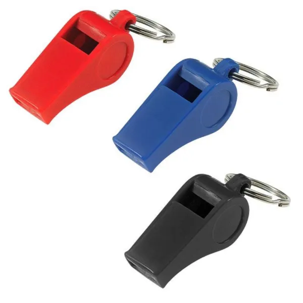 WHISTLE W/SKR  ASSORTED  40/PK