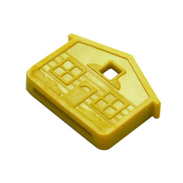 HOUSE KEY CAP  YELLOW  25/PK