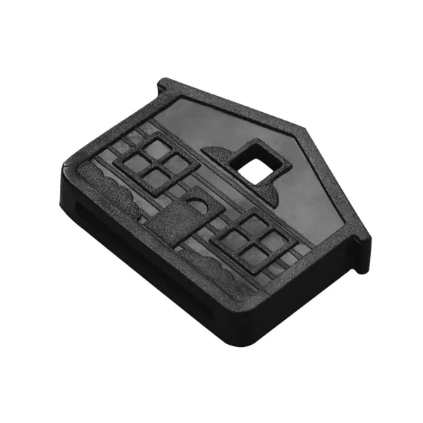 HOUSE KEY CAP  BLACK  5/PK