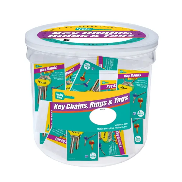 KEY BANDS MED 4/PK 50/JR