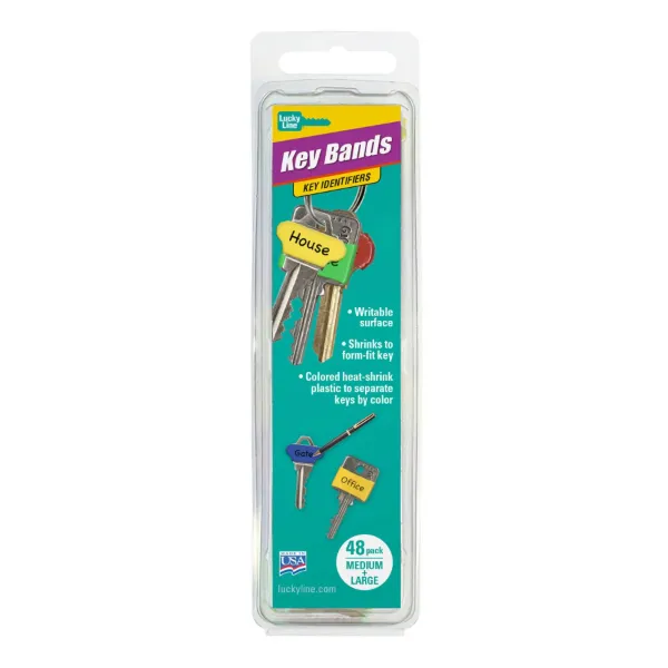 KEY BANDS ASST 48/PK