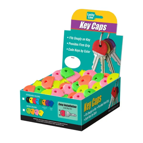 KEY CAPS DISP  ASST NEON  200/BX