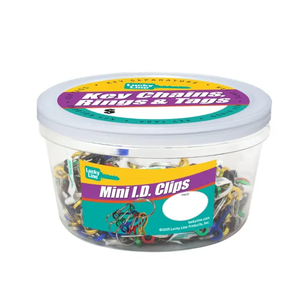 MINI ID CLIPS  25/JR