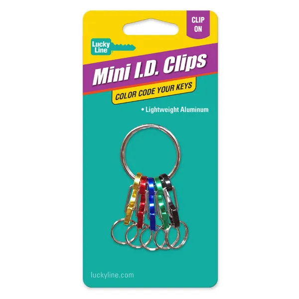 MINI ID CLIP KEYCHAIN