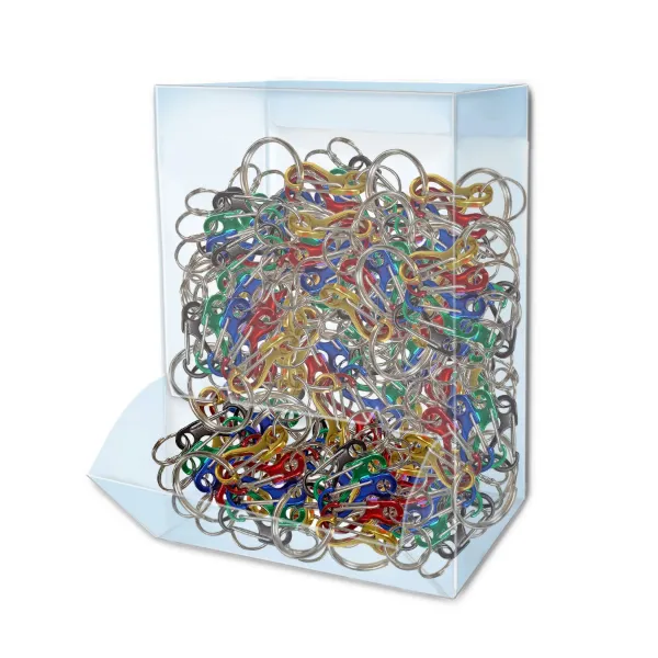 MINI ID CLIPS  40/CLEAR BOX