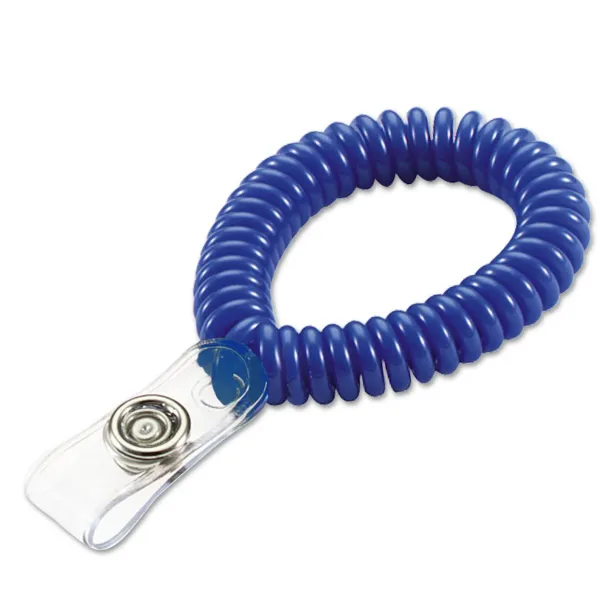 410 W/BADGE HOLDER  BLUE  10/PK