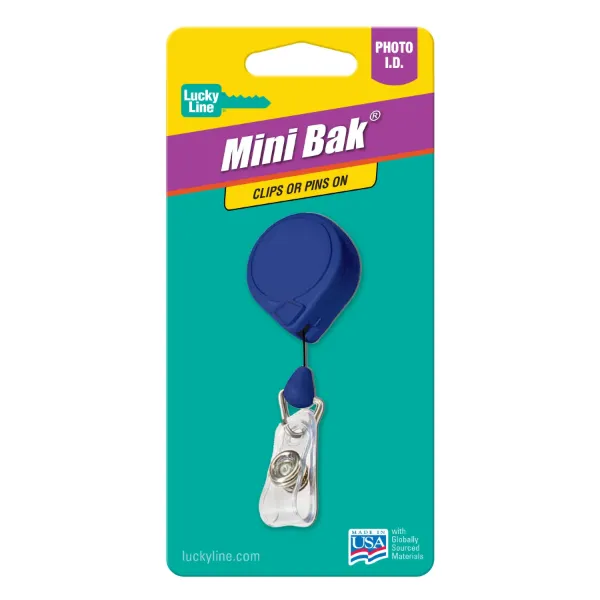MINI-BAK BADGE HLDR  CLIP  1/CD