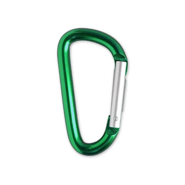 3  LARGE C-CLIP  ALUM  GREEN
