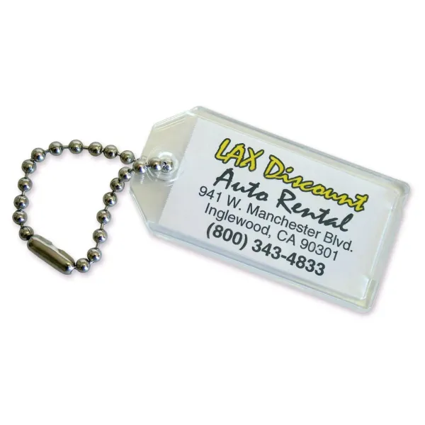 ASSEM  CLEAR TAG  CUSTM IMP  W/BC