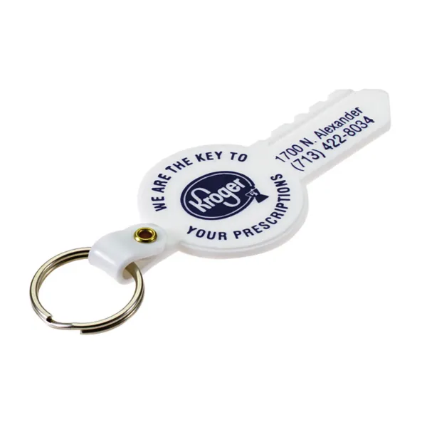 KEY SHAPE TAG   WHITE NKR