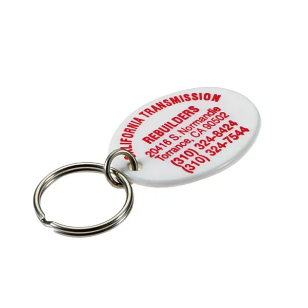 OVAL WHITE K TAG NKR