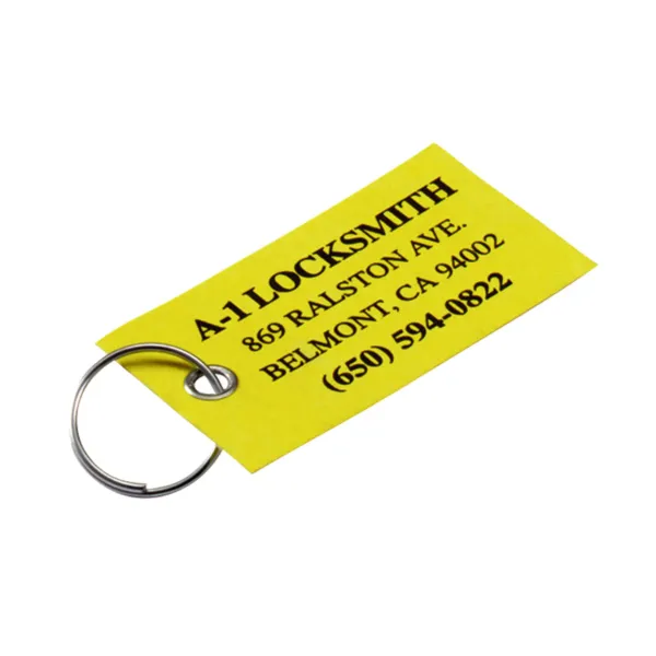 WHITE  PAPER TAG PRNTD  W/GAK-6