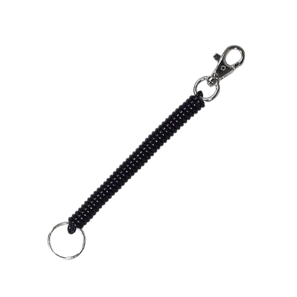 COIL W/TRIGGER SNAP  BLACK  5/PK