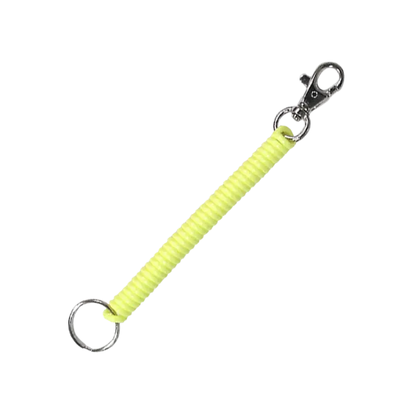COIL W/TRIGGER SNP  N YELW  5/PK