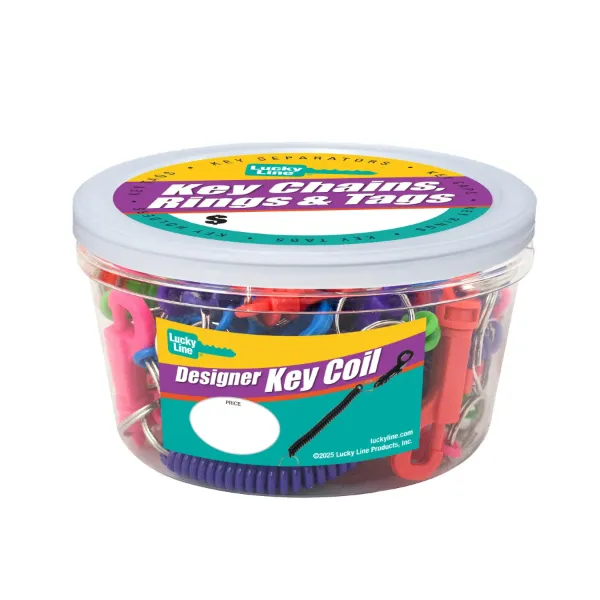 DESIGNER KEY COIL  ASST  15/JR