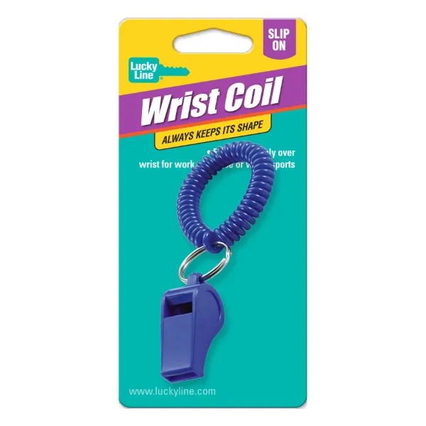 WRIST COIL W/WHISTLE  ASST  1/CD