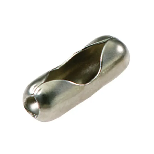 3 BALL CHAIN CONN  ALUM  100/PK