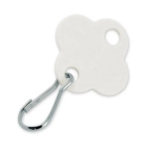 BLANK SHAMROCK TG  HK  WHITE, 20 EA / PK