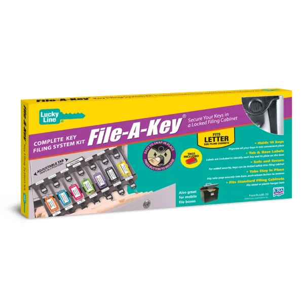FILE A KEY - LETTER SIZE 1/BX
