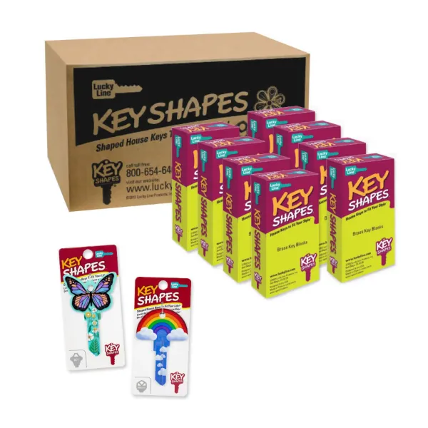Butterfly & Rainbow Key Shapes  Kit