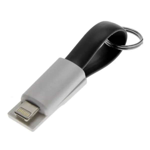 MICRO CHARGING CABLE BLACK 1/PK
