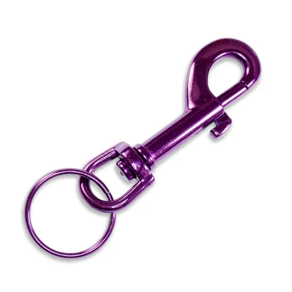 SNAP HOOK   PURPLE   W 1/2  EYE