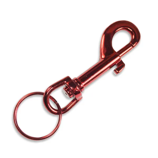 SNAP HOOK   RED W 1/2  EYE