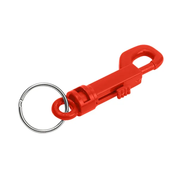 PLASTIC KEY CLIP   RED