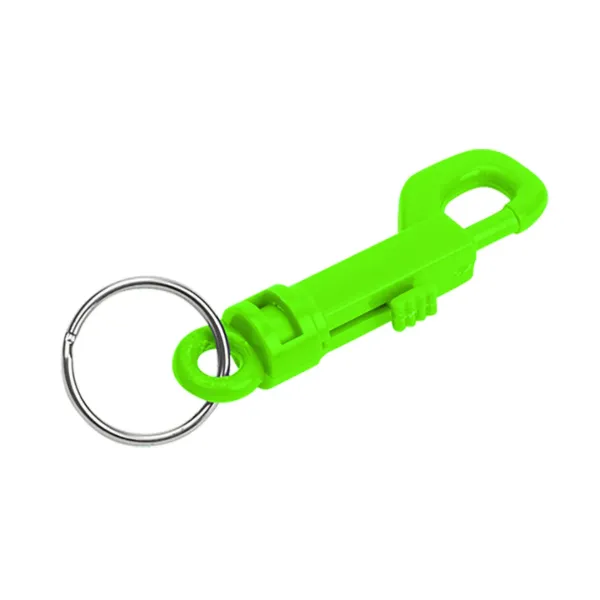PLASTIC KEY CLIP   GREEN