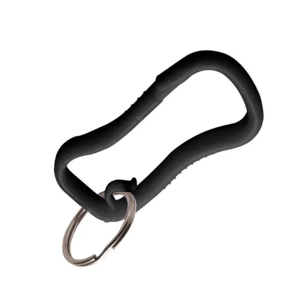 QUIK CLIP  1  SPLIT RING  BLACK
