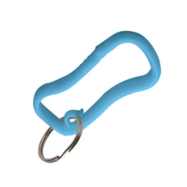 QUIK CLIP  1  SPLIT RING  BLUE