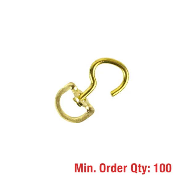 3/8  SWIVEL SOLID BRASS