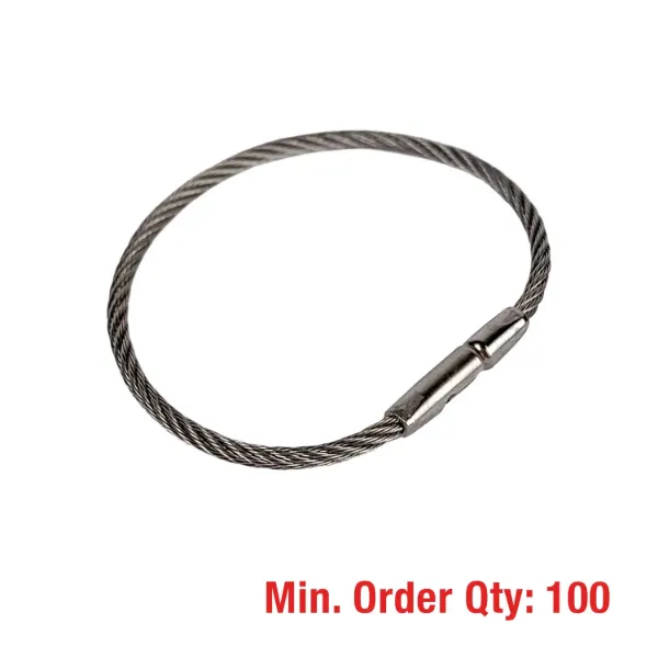 Bulk Non-Packaged  Flex-O-Loc Stainless Steel 4-3/4