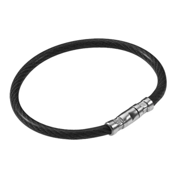 TWISTY   8  BLACK NYLON CABLE
