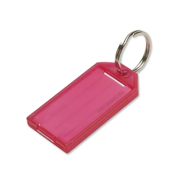 ID TAG  W/SKR  RED