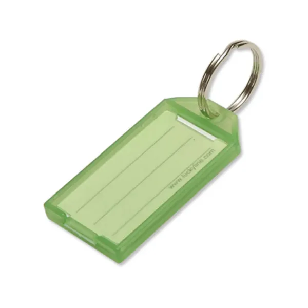 ID TAG  W/SKR  GREEN