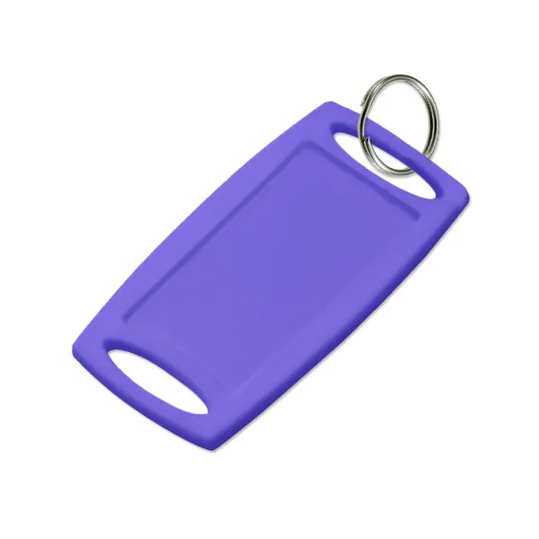 LG  RECT.LABEL-IT LILAC  W/RING
