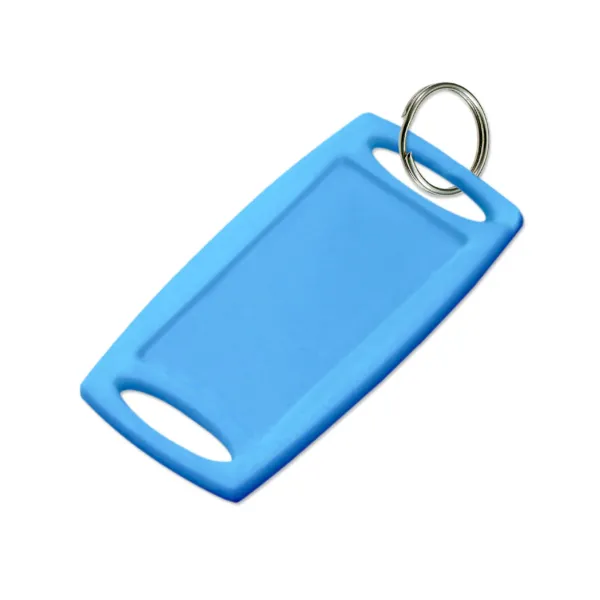 LG  RECT.LABEL-IT BLUE  W/RING