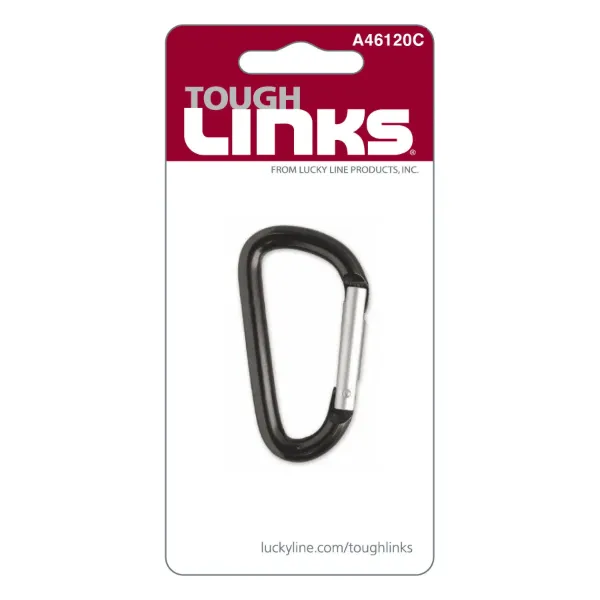 3  LARGE C-CLIP  ALUM  BLACK/CD